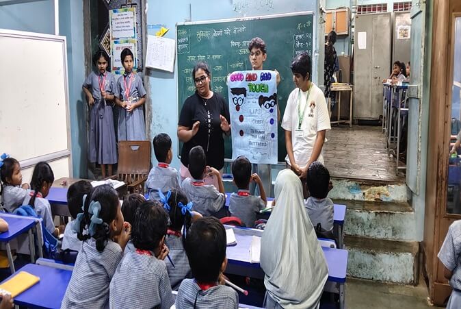 Extension Activity at Abhinav Education Society, Abhinav School, Borivali East
